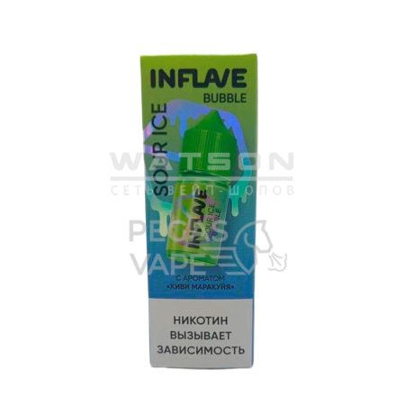 Жидкость INFLAVE BUBBLE ICE (Холодный кислый киви маракуйя) 30 мл 2% (20 мг/мл)