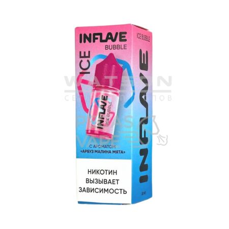 Жидкость INFLAVE BUBBLE ICE (Холодный арбуз малина мята) 30 мл 2% (20 мг/мл)