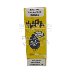 Жидкость VLAGA Кисляк Кислое банановое яблоко 30 мл 2% (20 мг/мл)