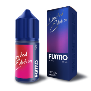 Жидкость FUMMO AQUA WINTER (Ягоды Хвоя) 30 мл 2% (20 мг/мл)