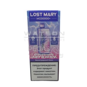 Электронная сигарета LOST MARY MO PLUS 30000 (Виноградный микс)