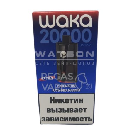 Электронная сигарета Waka PRO 20000 Extra (Клубника малина)