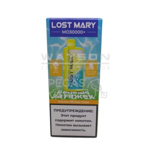 Электронная сигарета LOST MARY MO PLUS 30000 (Кислое яблоко киви)