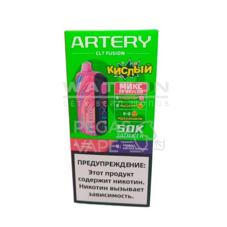 Электронная сигарета Artery CL7 FUSION 50k (Персик и кислая малина)