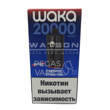 Электронная сигарета Waka PRO 20000 Extra (Сочная гуава)
