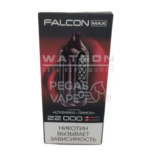 Электронная сигарета FALCON MAX 22000 (Клубника лимон)