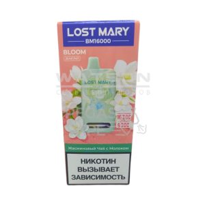 Электронная сигарета LOST MARY NEW BМ BLOOM 16000 (Жасминовый чай с молоком)