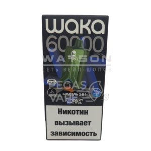 Электронная сигарета WAKA DB 60000 (Микс ягод)
