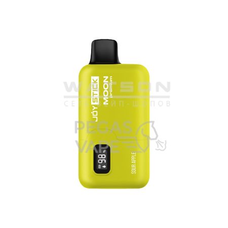 Электронная сигарета JOYSTICK MOON PREMIUM 15000 (Кислое яблоко)