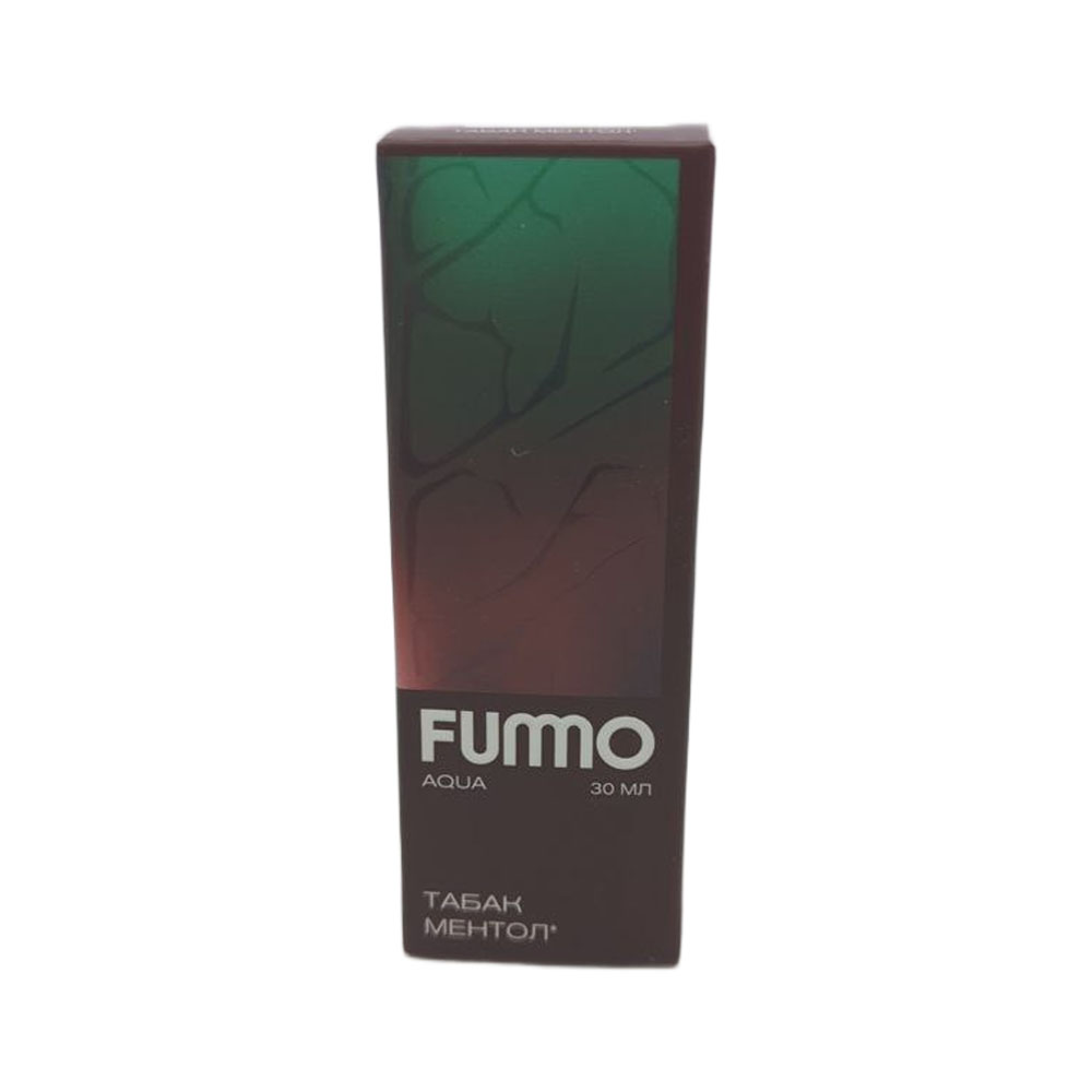 Жидкость Fummo Aqua TOBACCO (Табак ментол) 30 мл 2% (20 мг/мл)