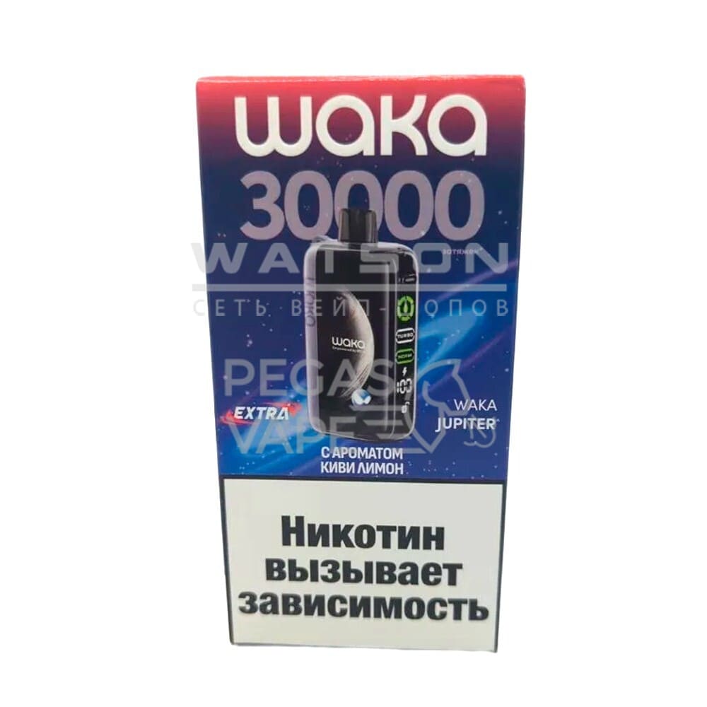 Электронная сигарета WAKA JUPITER DM 30000 EXTRA (Киви лимон) Электронная сигарета WAKA JUPITER DM 30000 EXTRA (Киви лимон)