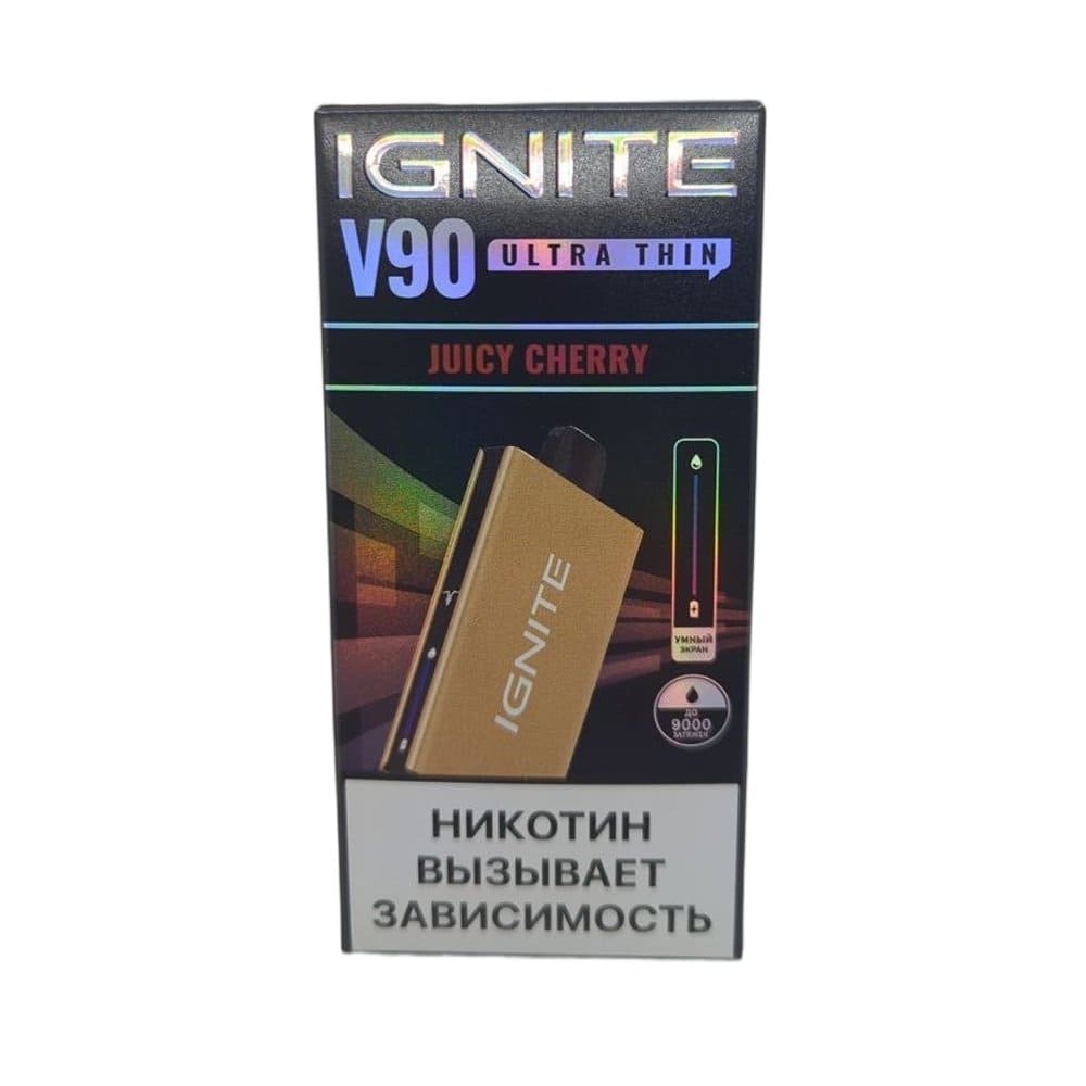 Электронная сигарета IGNITE V-90 (9000) GOLD (Сочная вишня) Электронная сигарета IGNITE V-90 (9000) GOLD (Сочная вишня)