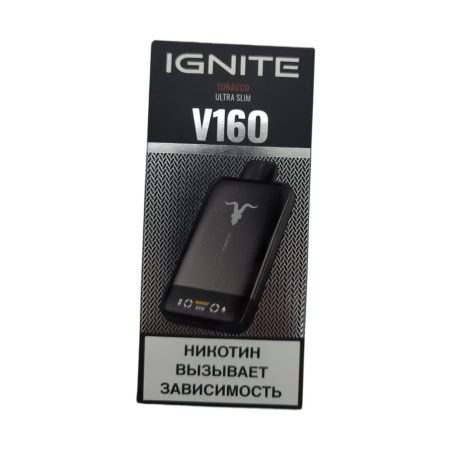 Электронная сигарета IGNITE V-160 (16000) BLACK (Табак)