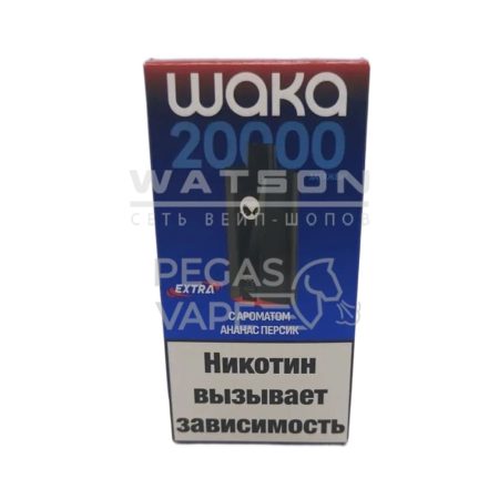 Электронная сигарета Waka Extra V2 20000 (Ананас персик)