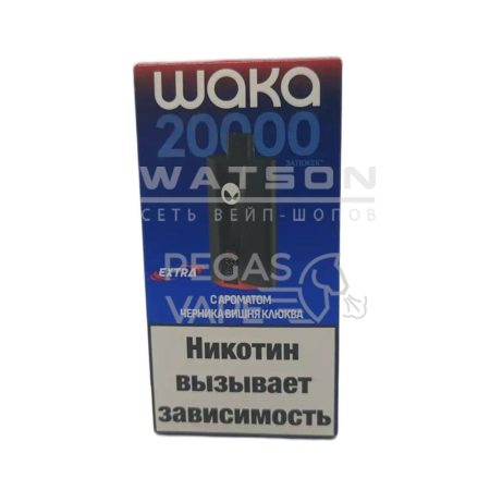 Электронная сигарета Waka Extra V2 20000 (Черника вишня клюква)