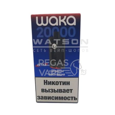 Электронная сигарета Waka Extra V2 20000 (Лимон вишня)